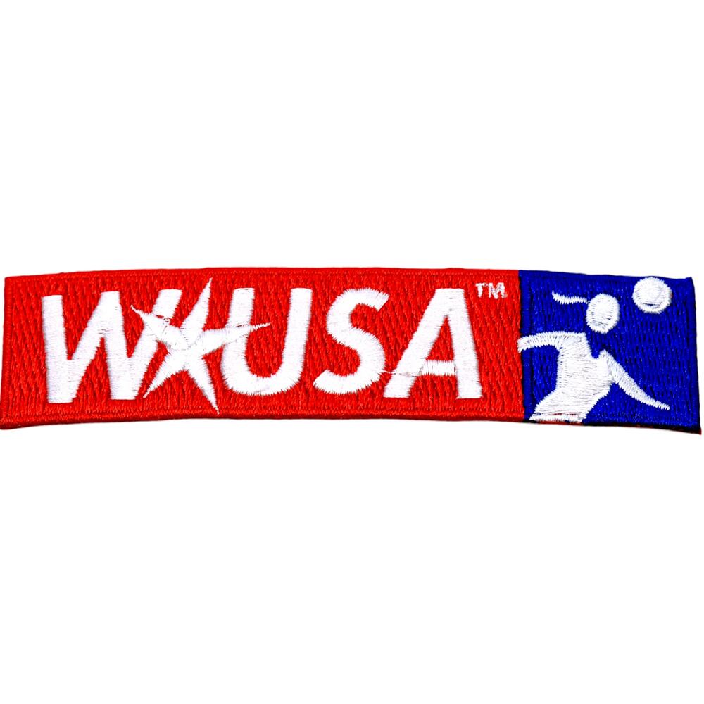 WUSA Women's United Soccer Association 2001 Inaugural Season Patch 1"x5"